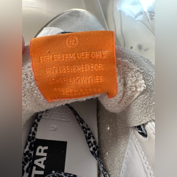 Golden Goose women’s Super Star low top sneaker. Size 39. Purple/teal/white. - Picture 2 of 8